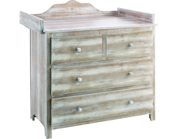 LA CABANE DE CALYS Commode 4 tiroirs + Plan  langer (1)