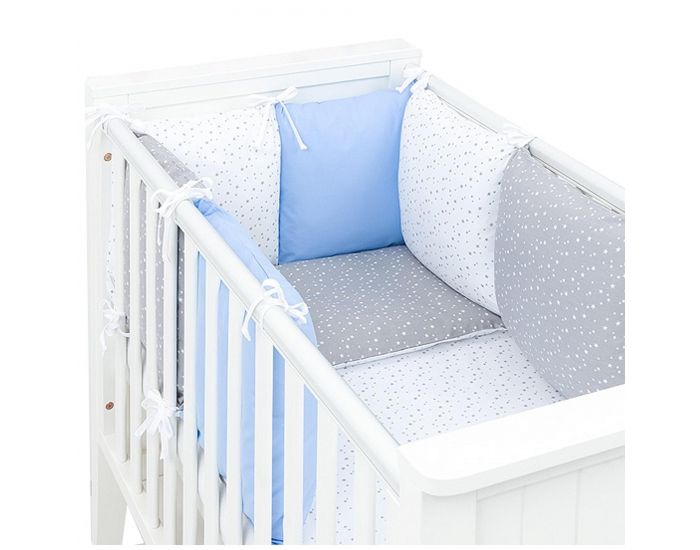 SEVIRA KIDS Tour de lit  coussins modulables avec parure rversible -  Ministars (2)