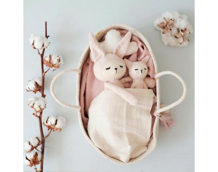 FABELAB Doudou Lapin Bio 