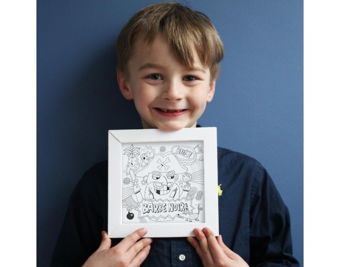 PIROUETTE CACAHOUETE 4 Cadres Pirate � Colorier - D�s 6 ans (25)