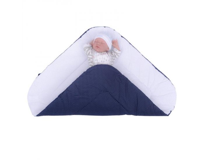 SEVIRA KIDS Gigoteuse d'emmaillotage - Nid d'ange naissance en coton - Hearts 0-4 mois (3)