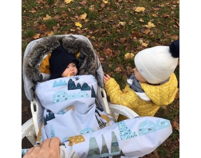 SEVIRA KIDS Chancelire XXL universelle et impermable - 0  4 ans - Everest (7)