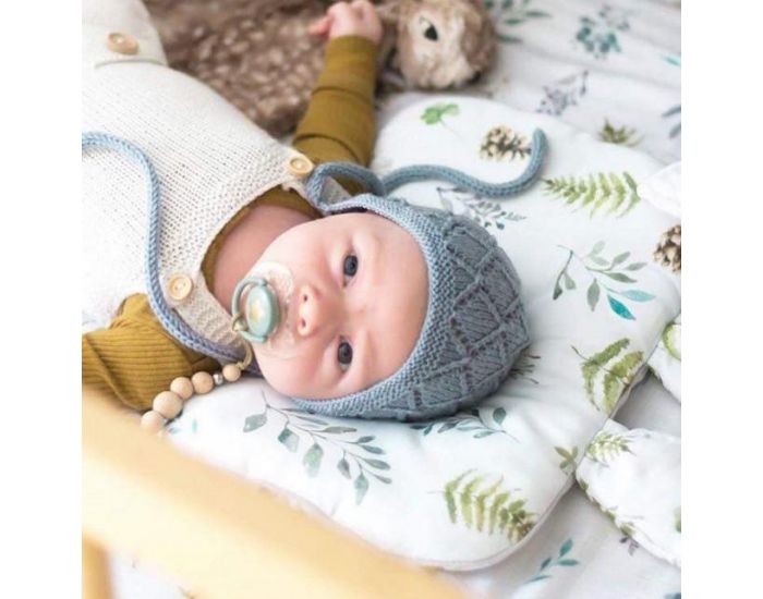 SEVIRA KIDS Oreiller Bb - Coussin enfant Oreilles de lapin (3)