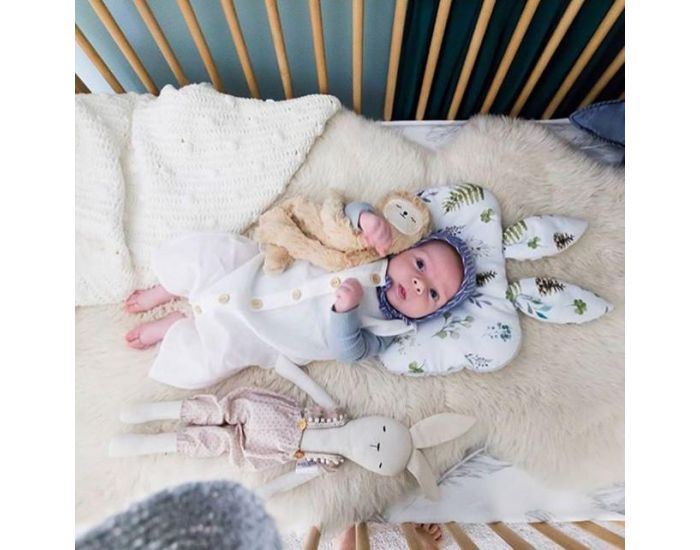 SEVIRA KIDS Oreiller Bb - Coussin enfant Oreilles de lapin (22)