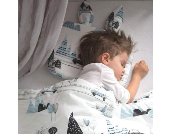 SEVIRA KIDS Oreiller Bb - Coussin enfant Oreilles de lapin (9)