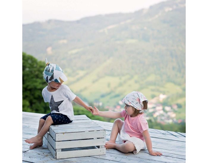 SEVIRA KIDS Casquette Bandana - Foulard bb (6)