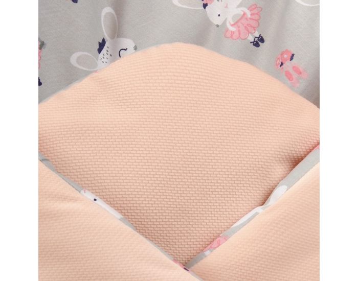 SEVIRA KIDS Gigoteuse d'emmaillotage - Nid d'ange 0-4 Mois Velvet Rversible - Dreams (3)