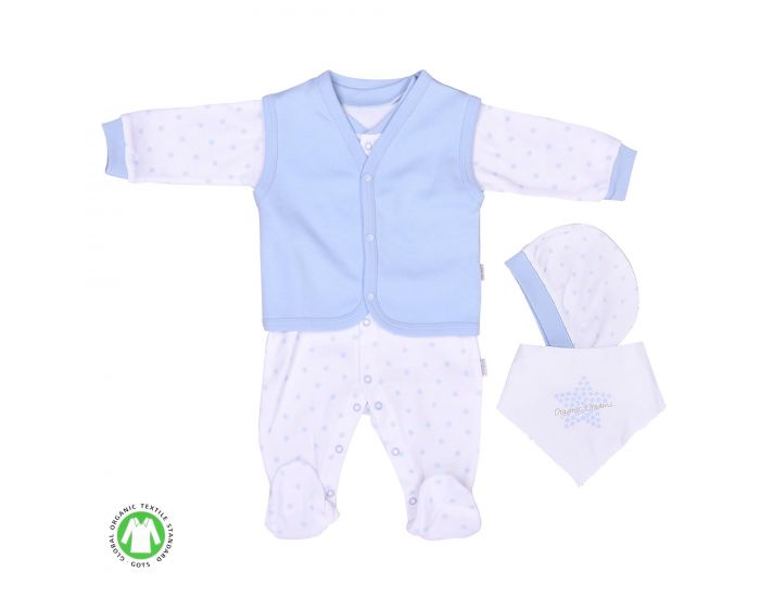 SEVIRA KIDS Kit Vtements Bb 4 pices - Dreams Bleu (19)