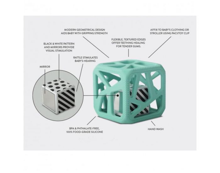 SEVIRA KIDS Cube de dentition - Ds 3 mois (30)