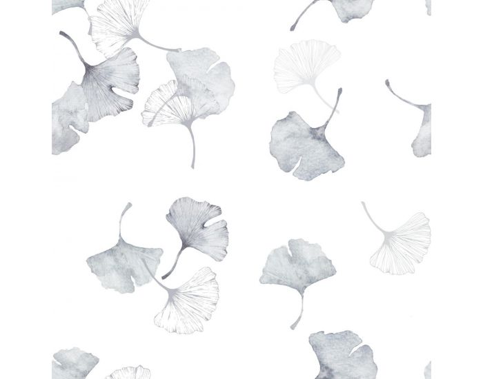 SEVIRA KIDS Drap Housse Bb - Ginkgo Gris (3)