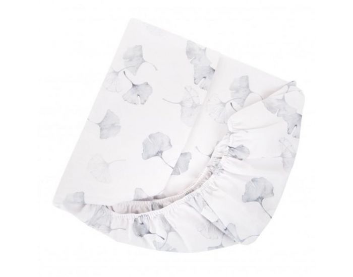 SEVIRA KIDS Drap Housse Bb - Ginkgo Gris (4)