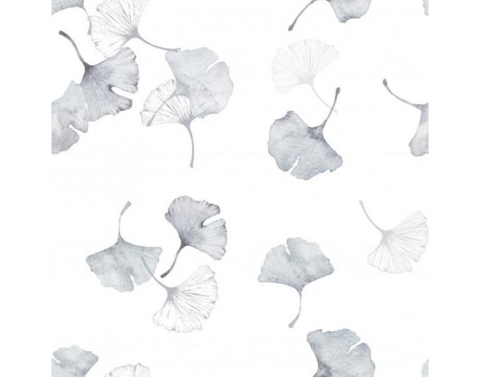 SEVIRA KIDS Drap Housse Bb - Ginkgo Gris (5)