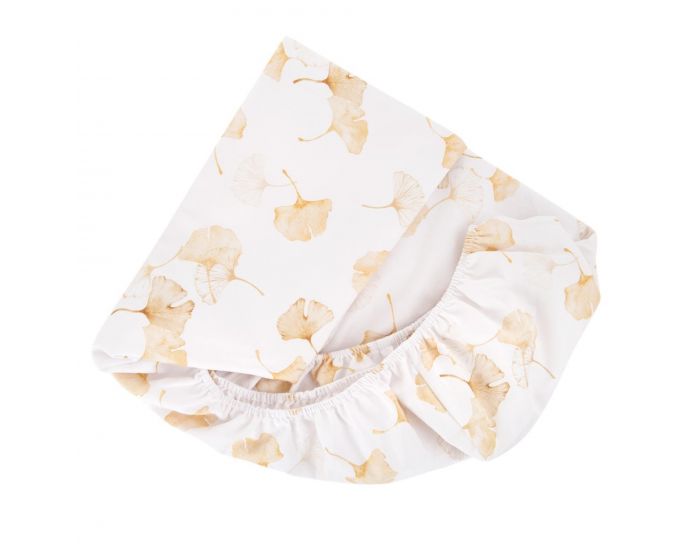 SEVIRA KIDS Drap Housse Bb - Ginkgo Jaune (2)