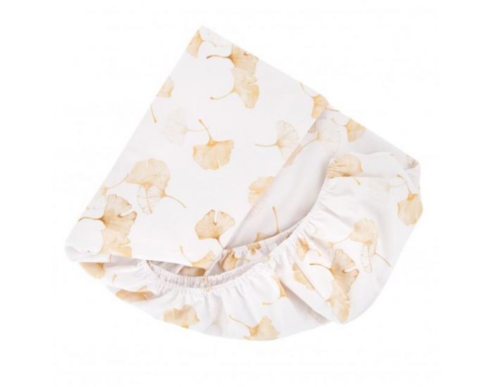 SEVIRA KIDS Drap Housse Bb - Ginkgo Jaune (4)