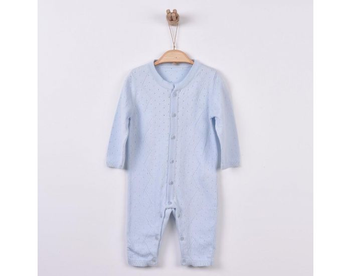 SEVIRA KIDS Combinaison Tricot Bb Bleu (4)