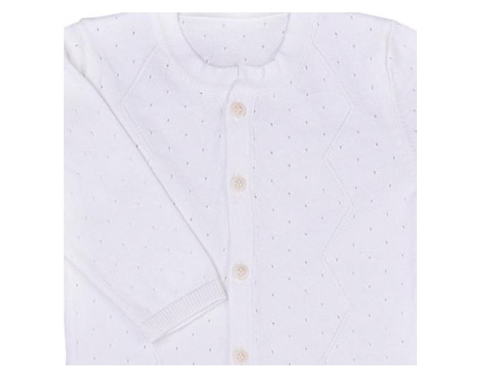 SEVIRA KIDS Combinaison Tricot Bb Ecru (1)