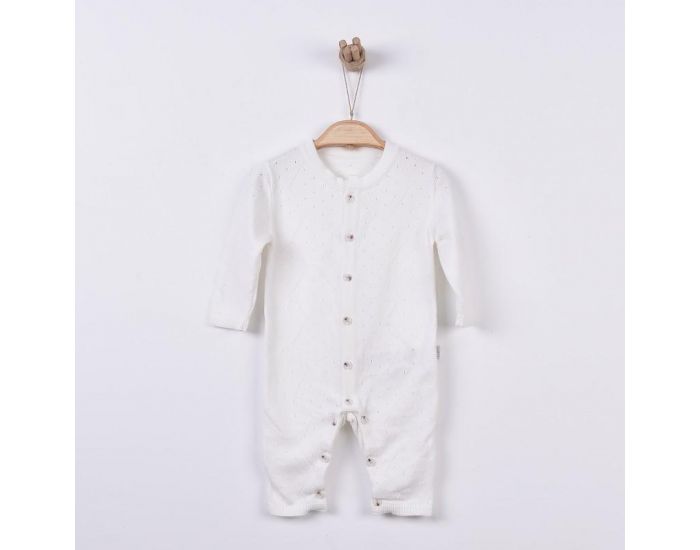 SEVIRA KIDS Combinaison Tricot Bb Ecru (5)