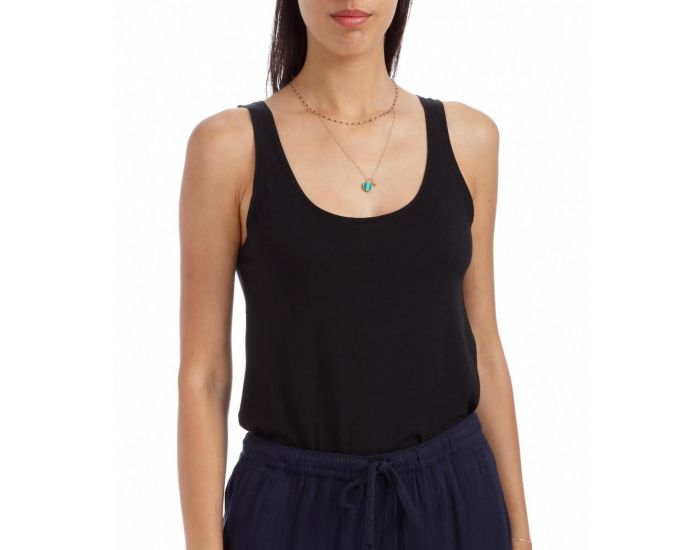 JOYAH Dbardeur Femme en Bambou - Noir (2)