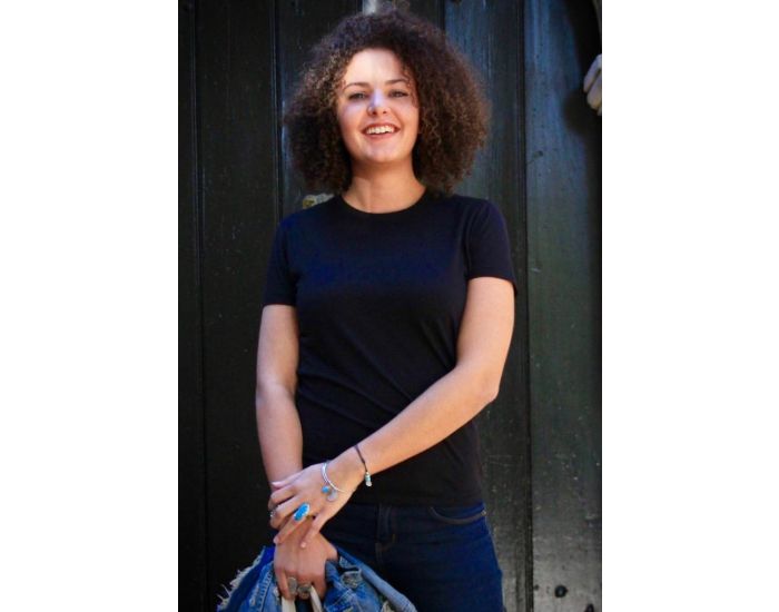 JOYAH T-shirt Femme en Bambou - Noir (2)