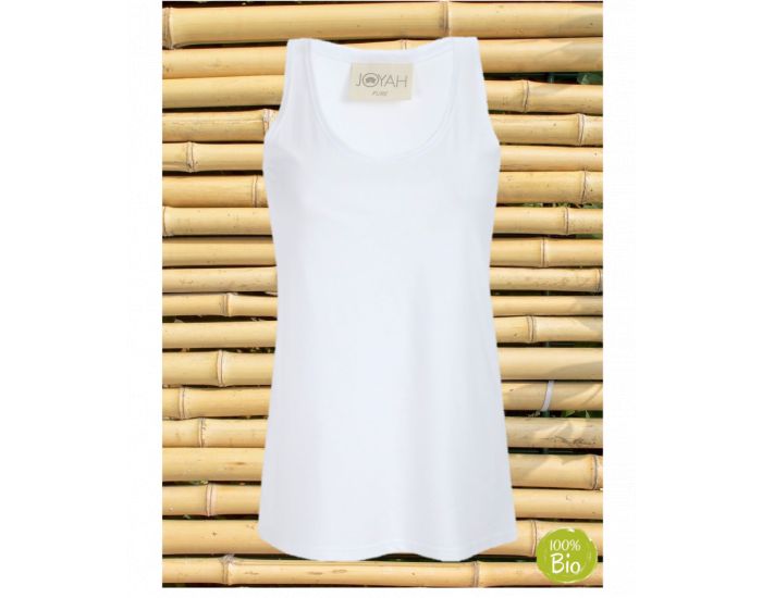 JOYAH Dbardeur Femme en Bambou - Blanc (1)