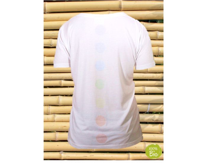 JOYAH T-shirt Bien-Être Homme en Bambou imprimé des 7 Chakras (1)