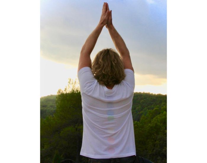 JOYAH T-shirt Bien-tre Homme en Bambou imprim des 7 Chakras (4)