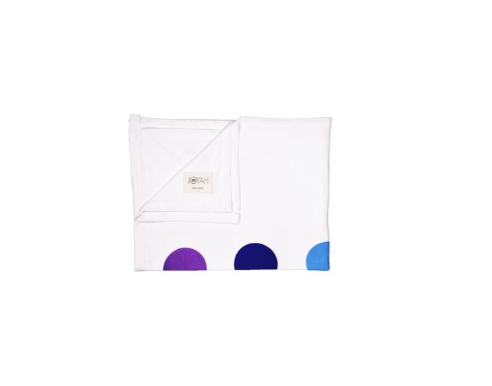 JOYAH Drap Bien-�tre en Bambou avec la couleur des 7 Chakras pour le Yoga, la M�ditation ou la plage (5)