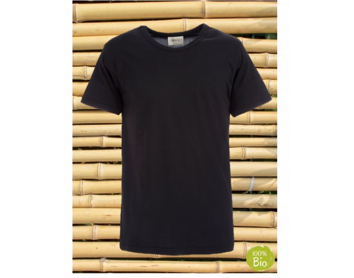 JOYAH T-shirt Homme en Bambou - Noir (1)