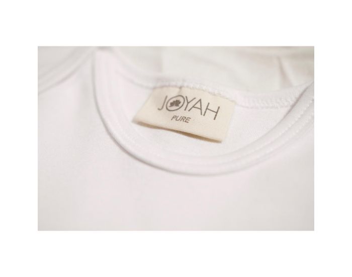JOYAH Body Manches Courtes 100% Coton Bio - Blanc (2)