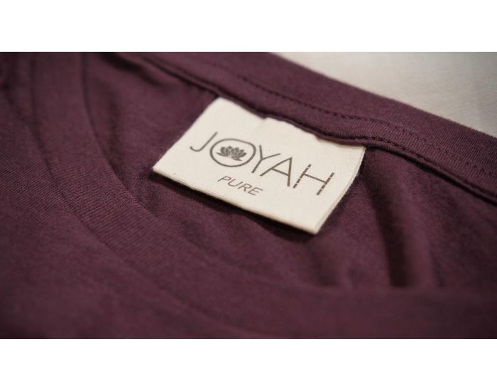 JOYAH T-shirt Femme en Bambou - Prune (3)