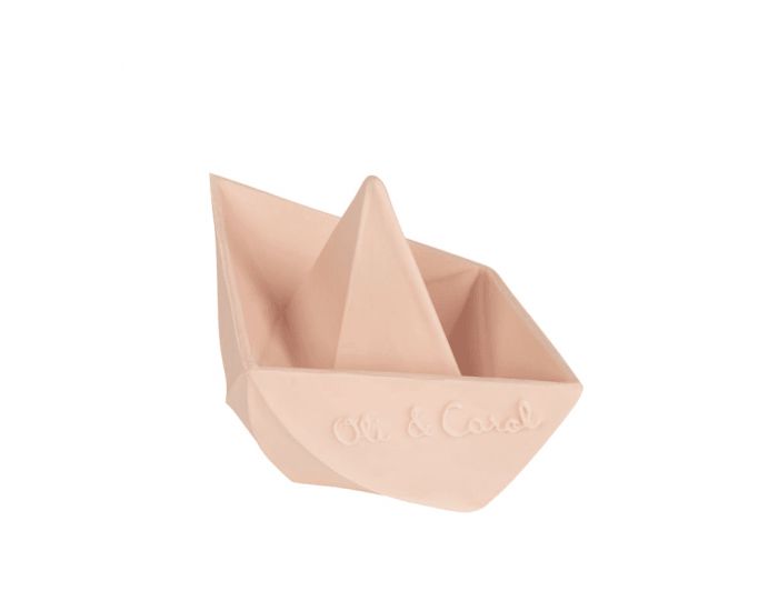 OLI & CAROL Bateau Origami - En latex d'hevea 100% naturel - Ds la Naissance (1)