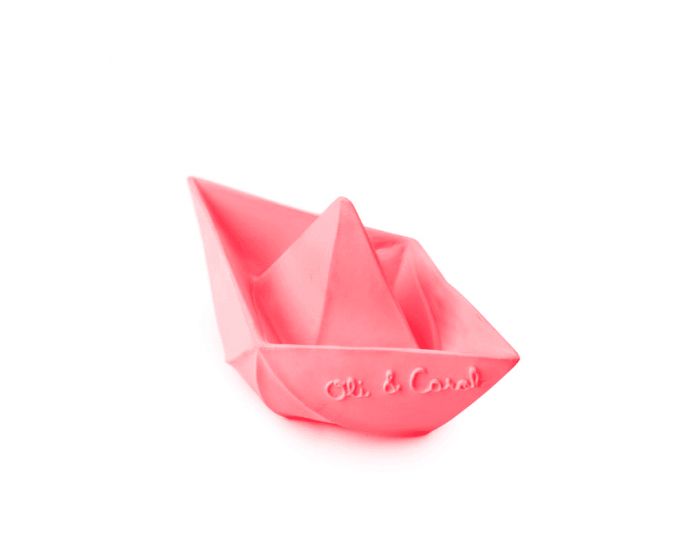 OLI & CAROL Bateau Origami - En latex d'hevea 100% naturel - Ds la Naissance (2)