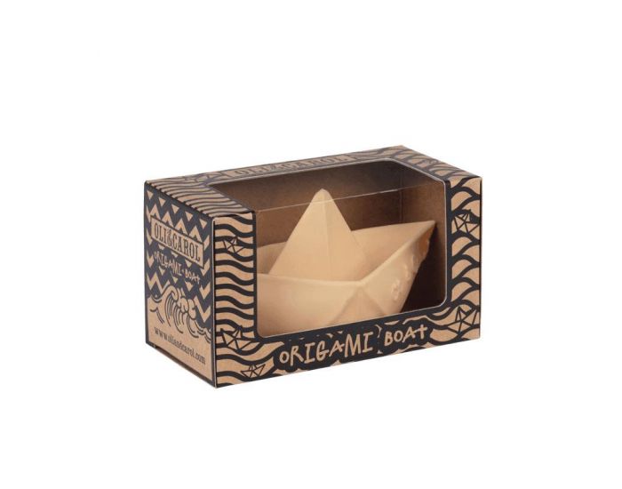 OLI & CAROL Jouet de Dentition - Bateau Origami Nude - Ds la Naissance (1)