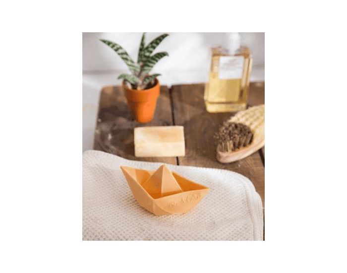 OLI & CAROL Jouet de Dentition - Bateau Origami Nude - Ds la Naissance (2)