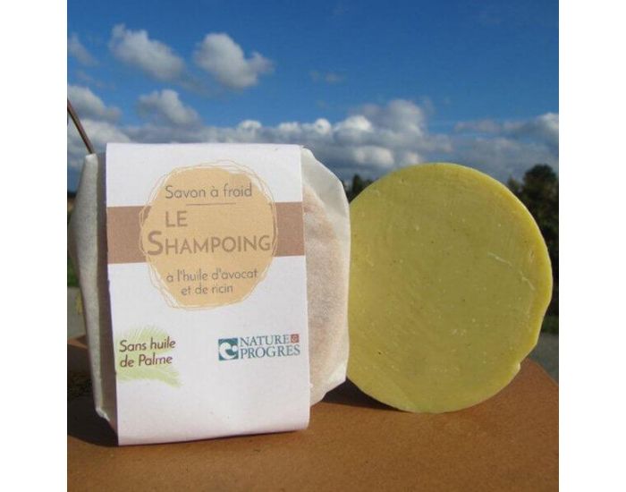 SAVONNERIE DES 5 SENS Le Shampoing Solide - Sans Huiles Essentielles (1)