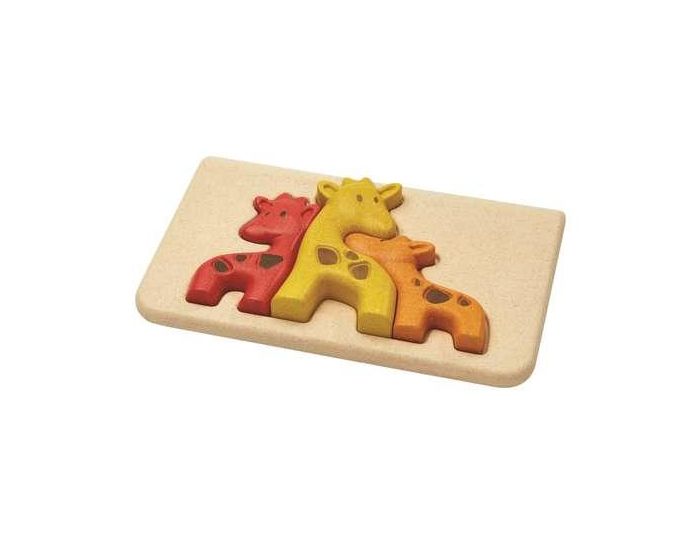 PLAN TOYS Mon 1er Puzzle Girafe - Ds 18 mois (2)