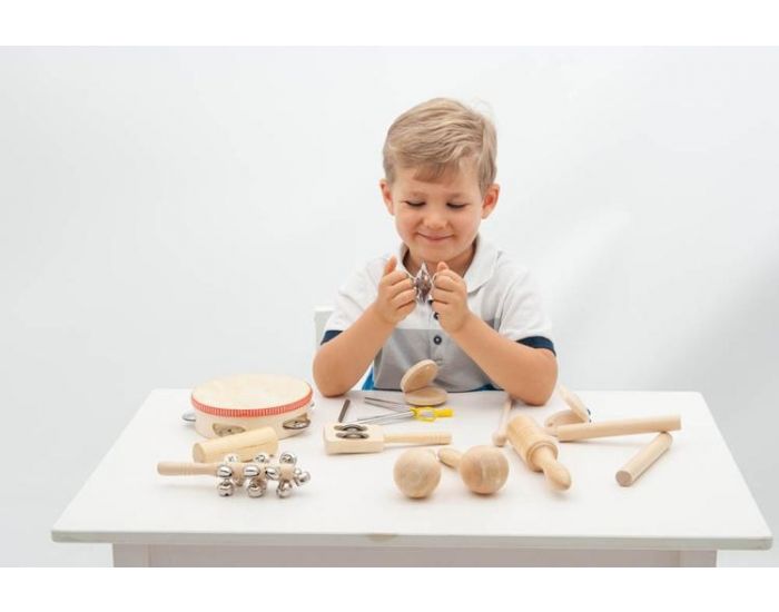 TICKIT Set de 10 Instruments de Percussion - D�s 3 ans (4)