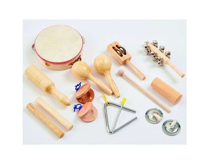 TICKIT Set de 10 Instruments de Percussion - D�s 3 ans (7)