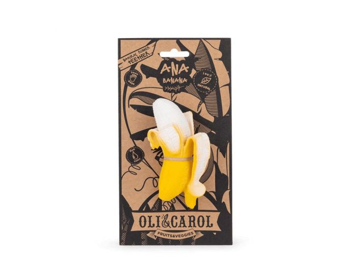 OLI & CAROL Jouet de dentition - Ana la Banane (1)
