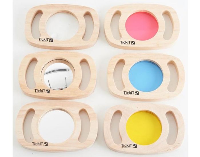 TICKIT Set de 6 miroirs - D�s 12 mois (4)