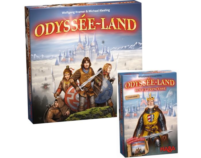 HABA Lot Odyss�e Land + Extension Roi et Princesse - D�s 8 ans (1)