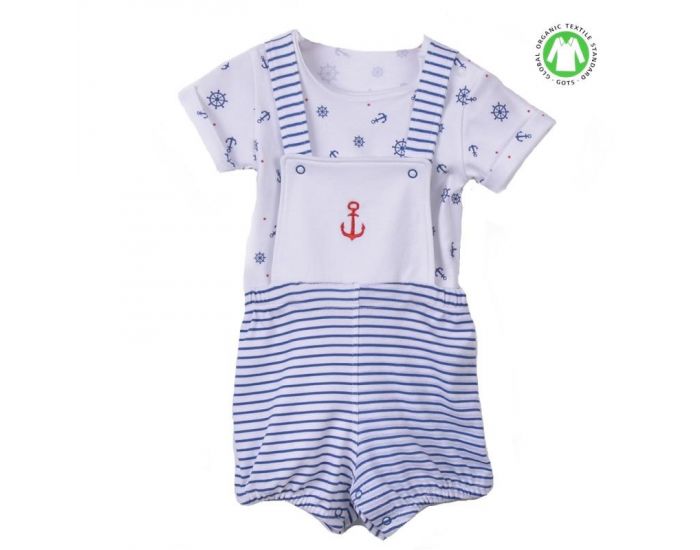 SEVIRA KIDS Ensemble Barboteuse et Body - Marina (4)