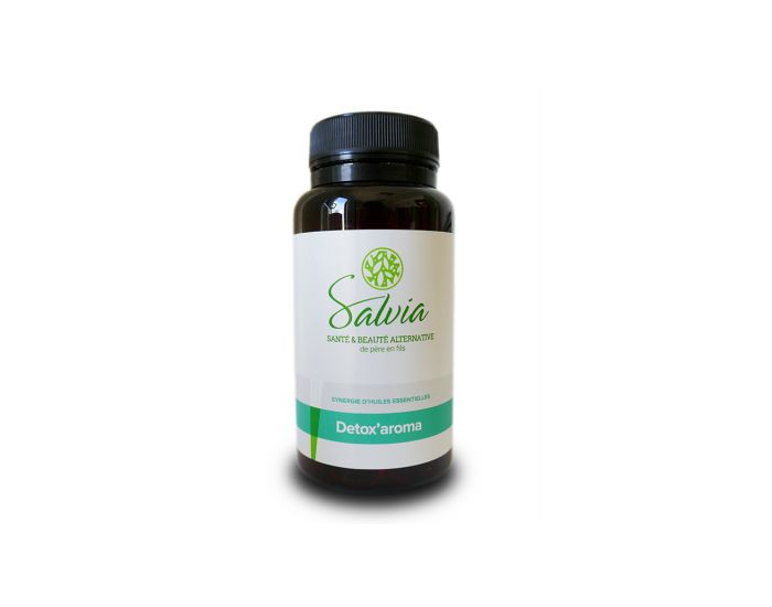 SALVIA NUTRITION Detox'Aroma, Huiles Essentielles Bio en Capsules (2)