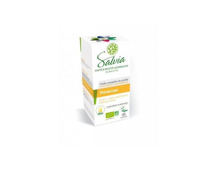 SALVIA NUTRITION Prilla, Huile Complte Bio en Flacon (3)