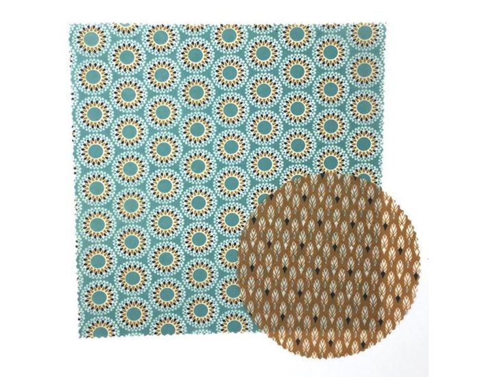 SLOW AND CO Kit duo emballage rutilisable - carr T.L + rond T.M (1)