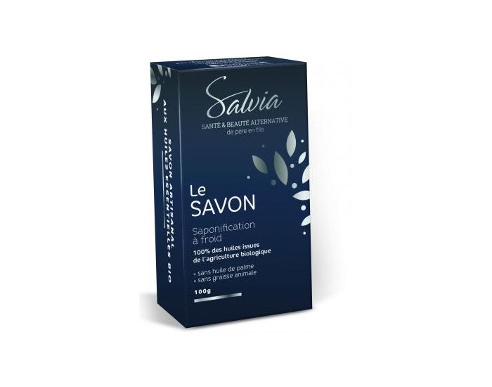 SALVIA NUTRITION Le Savon Salvia aux Huiles Essentielles Bio (2)