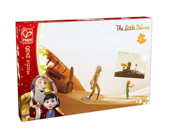 HAPE Puzzle Petit Prince 2 x 50 pi�ces - D�s 5 ans (1)