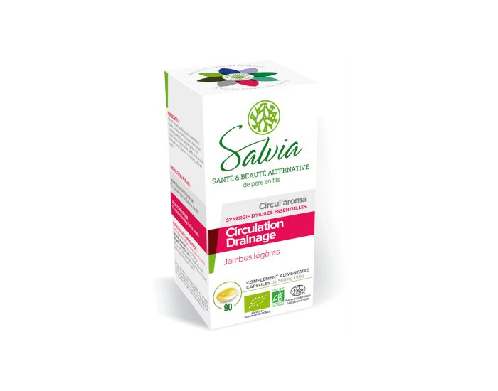 SALVIA NUTRITION Circul'Aroma Huiles Essentielles Bio en Capsules (2)