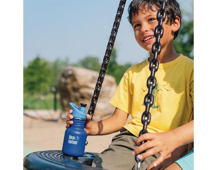 KLEAN KANTEEN Gourde Inox Sippy - Bouchon Sport - 355ml (1)