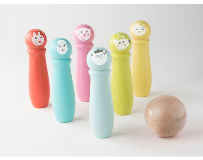 FOULON Jeu de 6 Quilles Paris - D�s 5 ans (1)